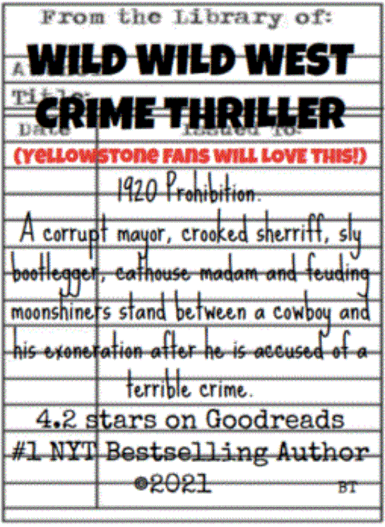 WILD WILD WEST CRIME THRILLER