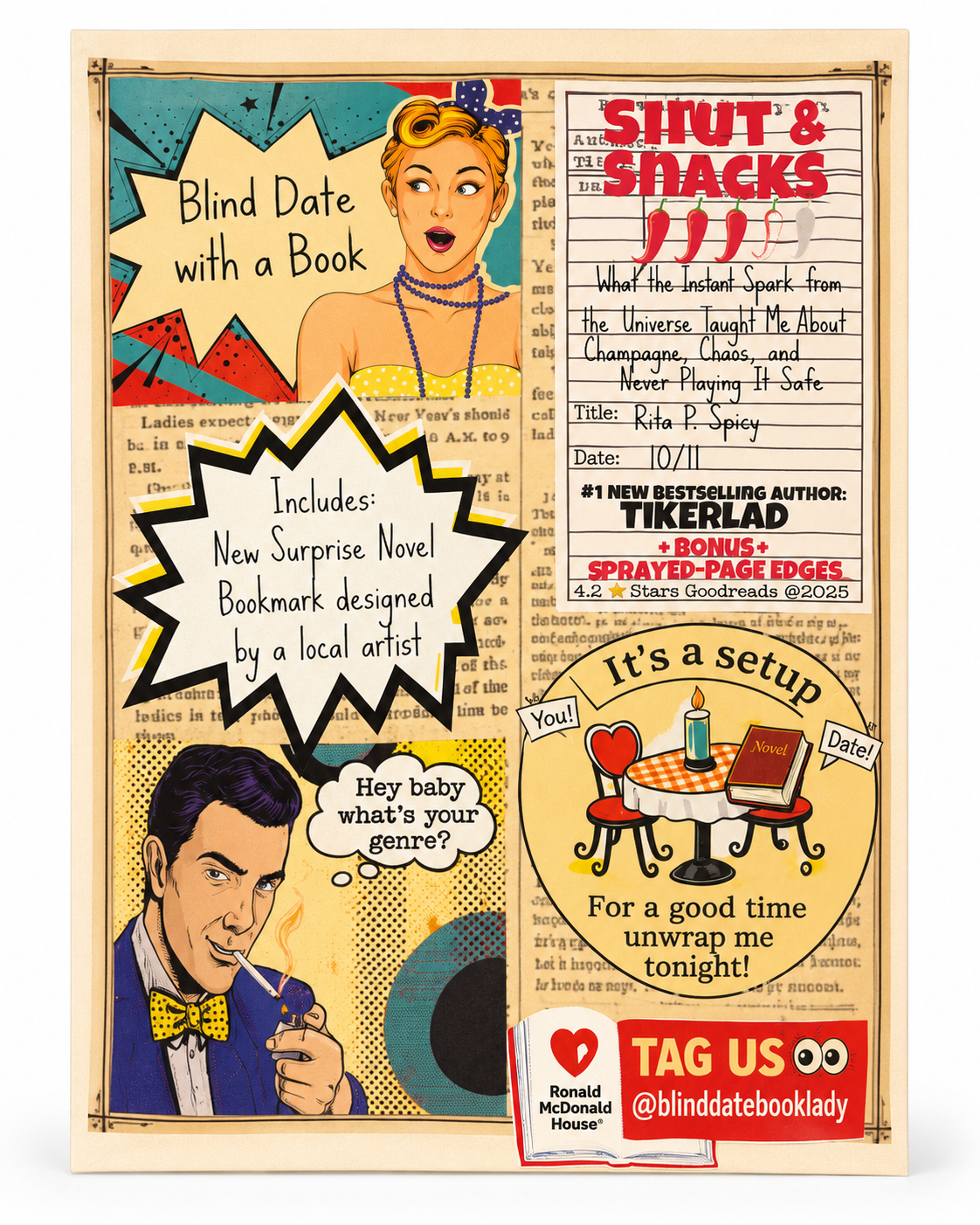 “Smut & Snacks” / Spicy Contemporary-Style Package